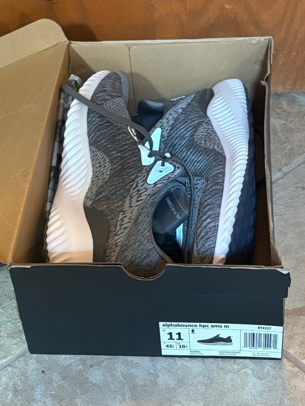Adidas Men's Alphabounce HPC AMS M Running Shoe US Size 11 New in Box